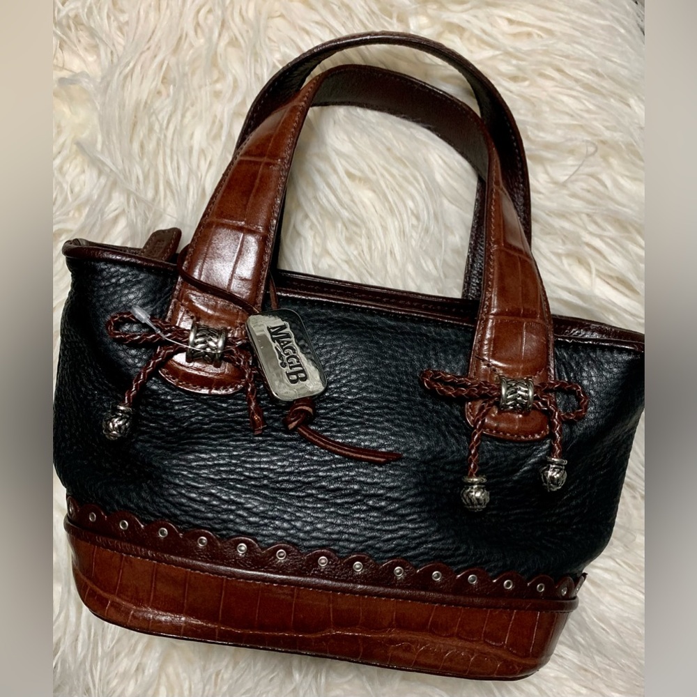 🌺MAGGIB MINI TOTE BAG🌺LEATHER 🌺#MGG